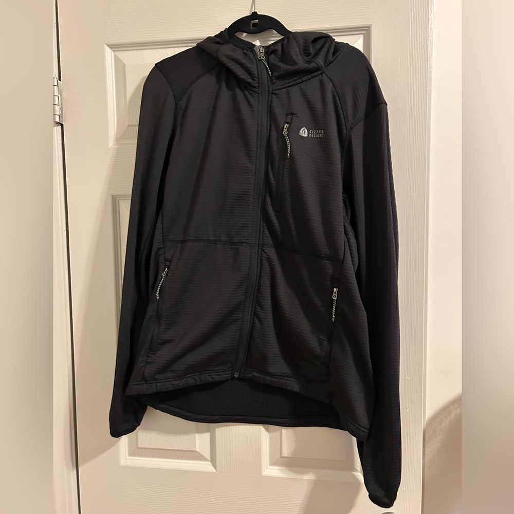 Sierra Designs Micro Grid Black Performance Jacket